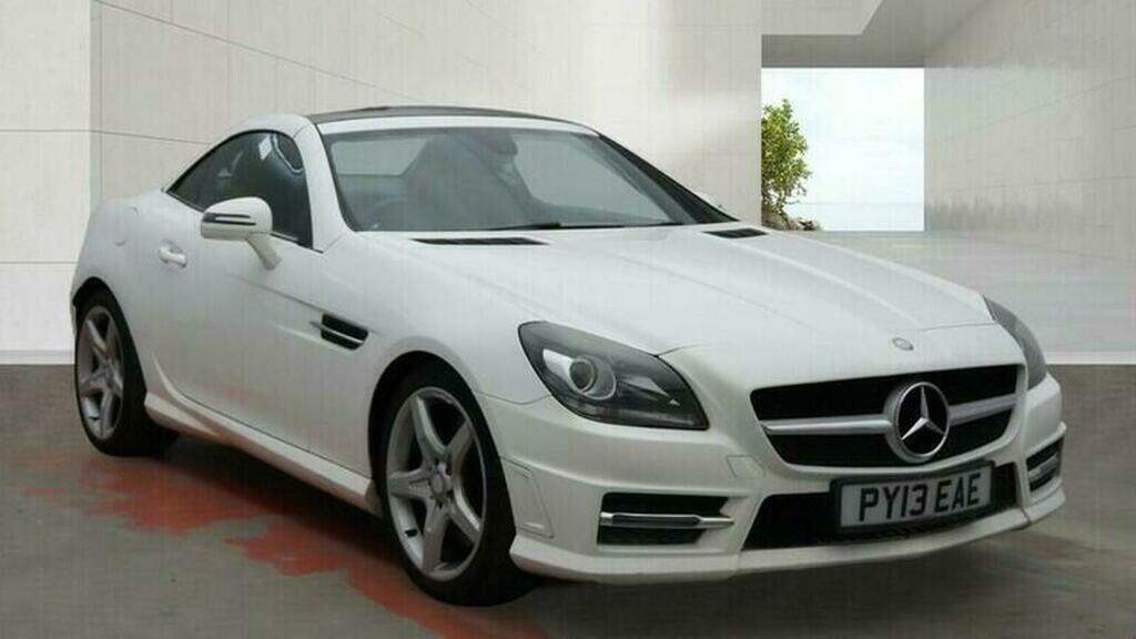 Mercedes-Benz SLK Convertible 2.1 Slk250 Cdi Amg Sport G-tronic Eur White