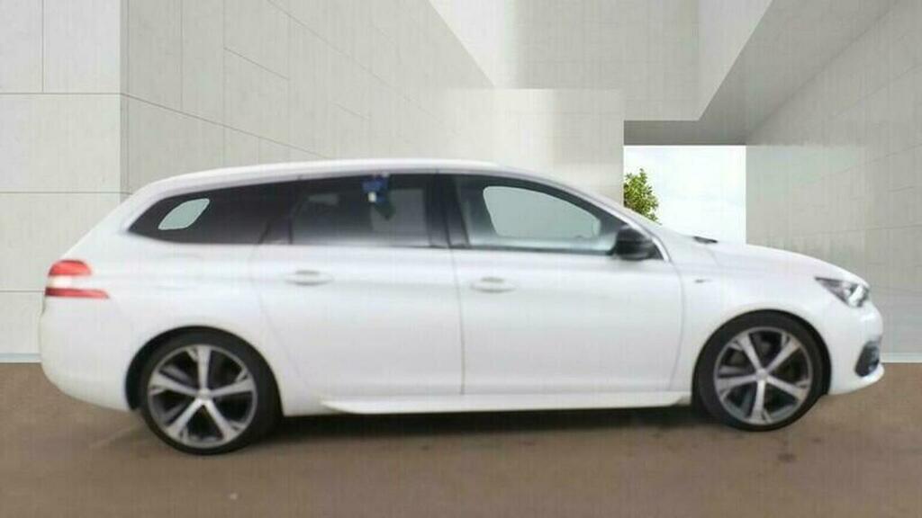 Peugeot 308 SW 2.0 Bluehdi Gt Eat Euro 6 Ss White #5
