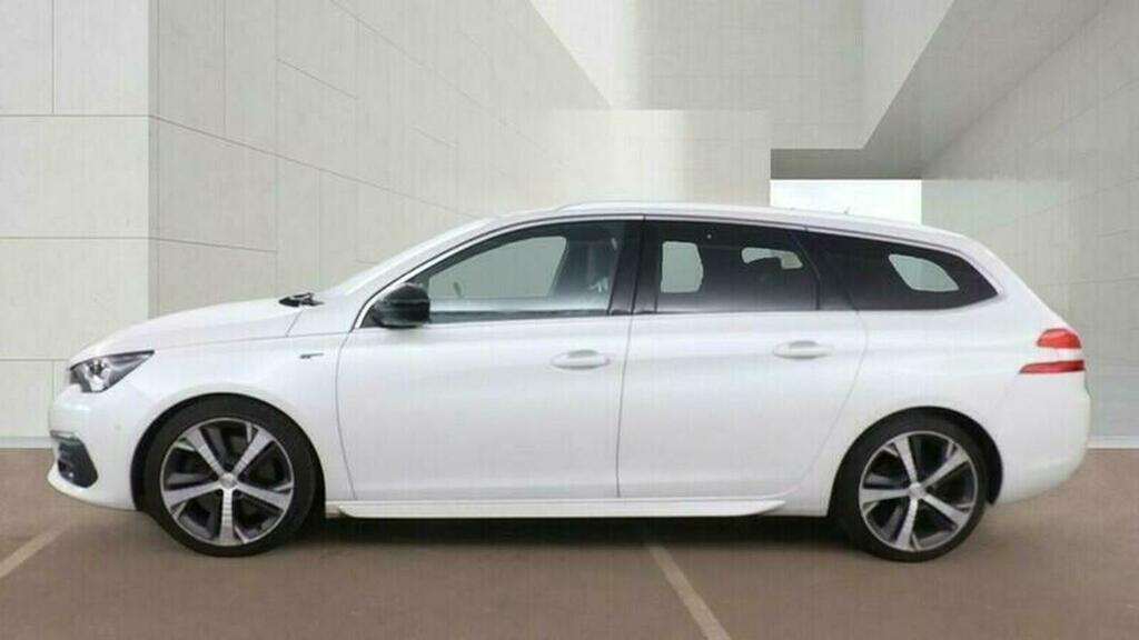 Peugeot 308 SW 2.0 Bluehdi Gt Eat Euro 6 Ss White #6