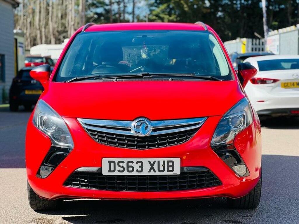 Vauxhall Zafira Tourer 1.8 16V Exclusiv Euro 5 Red #6