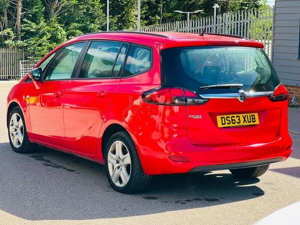 Vauxhall Zafira Tourer 1.8 16V Exclusiv Euro 5 Red #4