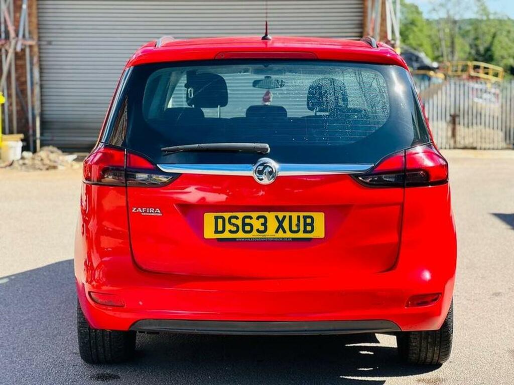 Vauxhall Zafira Tourer 1.8 16V Exclusiv Euro 5 Red #5