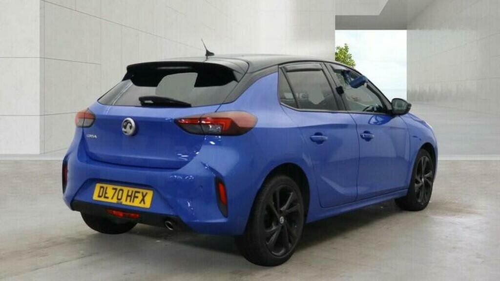 Vauxhall Corsa Hatchback 1.2 Turbo Sri Premium Euro 6 Ss DL70HFX Blue #4