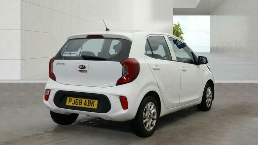 Kia Picanto 1.0 2 Euro 6 White #4
