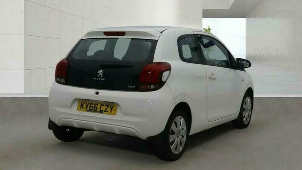 Peugeot 108 Hatchback 1.0 Active Euro 6 201766 White #4