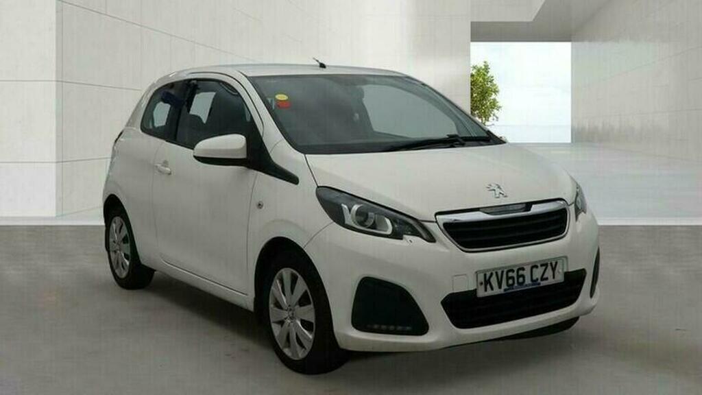 Peugeot 108 Hatchback 1.0 Active Euro 6 201766 White
