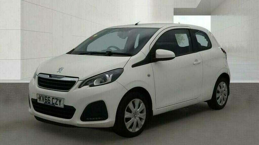 Peugeot 108 Hatchback 1.0 Active Euro 6 201766 White #2