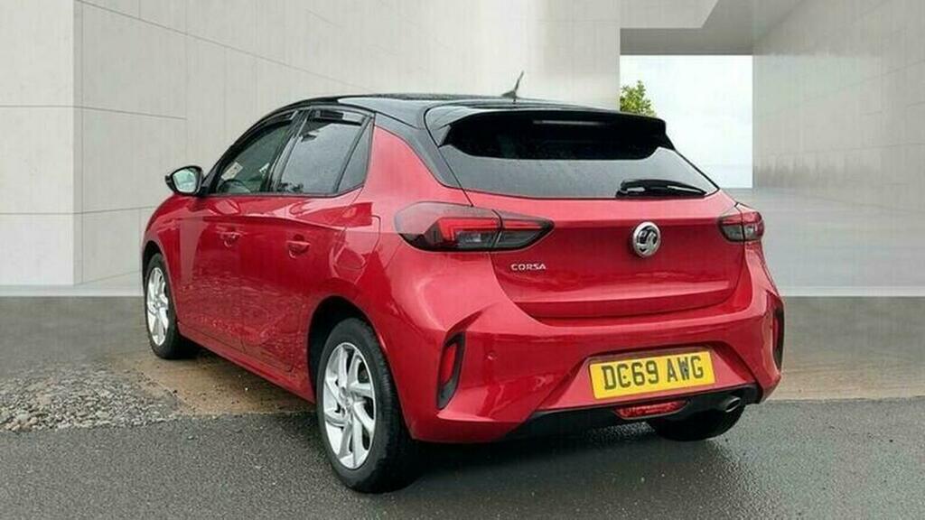 Vauxhall Corsa Hatchback 1.2 Turbo Sri Euro 6 Ss 202069 DC69AWG Red #3