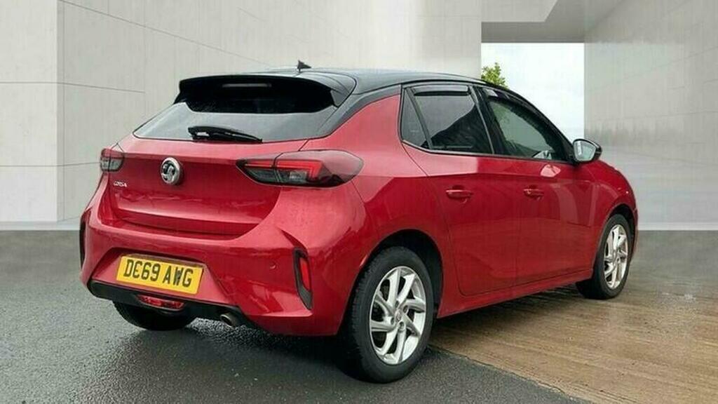 Vauxhall Corsa Hatchback 1.2 Turbo Sri Euro 6 Ss 202069 DC69AWG Red #4