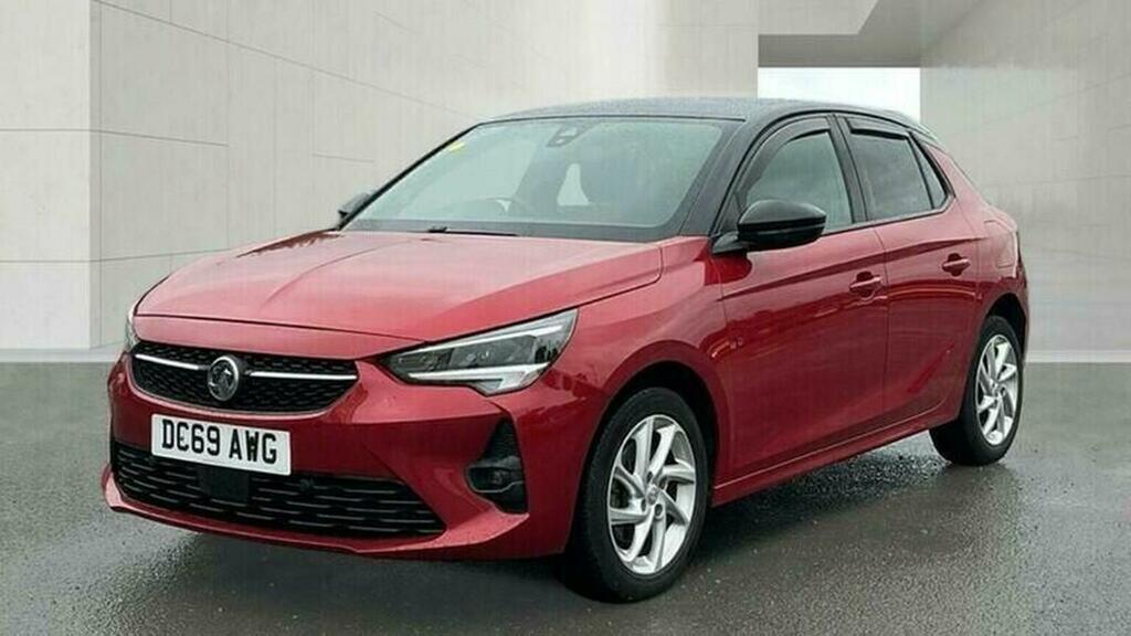 Vauxhall Corsa Hatchback 1.2 Turbo Sri Euro 6 Ss 202069 DC69AWG Red #2