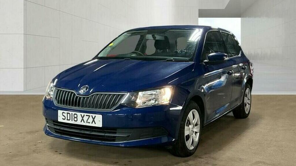 Skoda Fabia 1.0 S Euro 6 Ss Blue #2