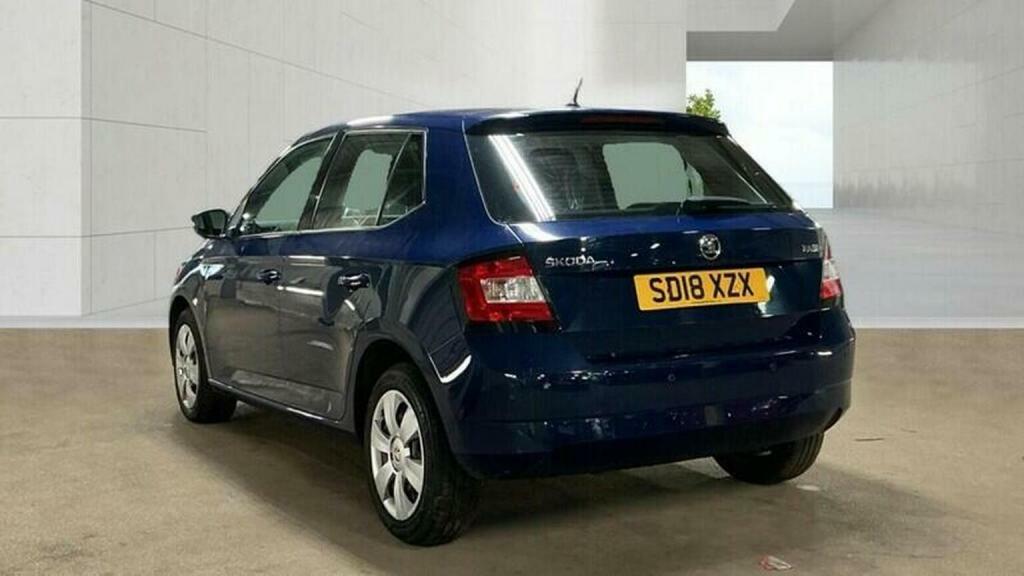 Skoda Fabia Hatchback Blue #14