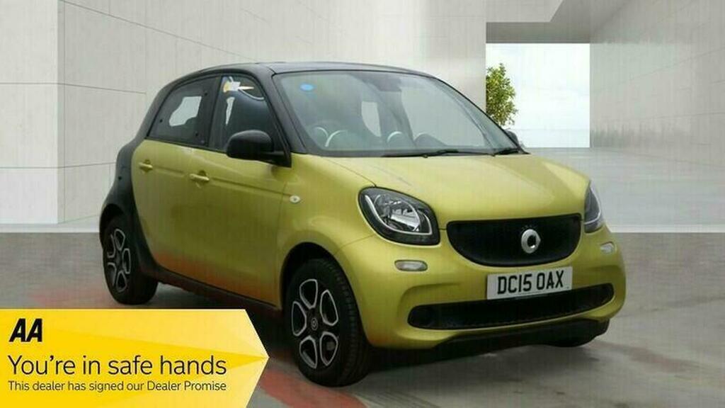 Smart Forfour 1.0 Prime Premium Euro 6 Ss Yellow