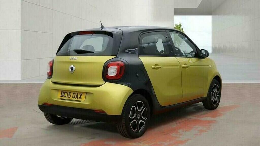 Smart Forfour 1.0 Prime Premium Euro 6 Ss Yellow #4