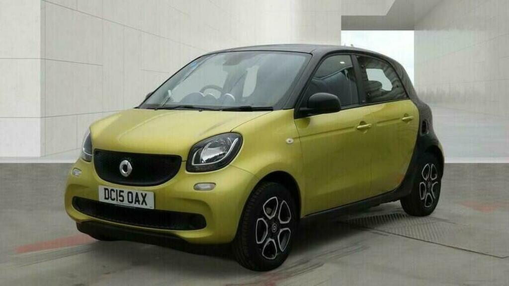 Smart Forfour 1.0 Prime Premium Euro 6 Ss Yellow #2
