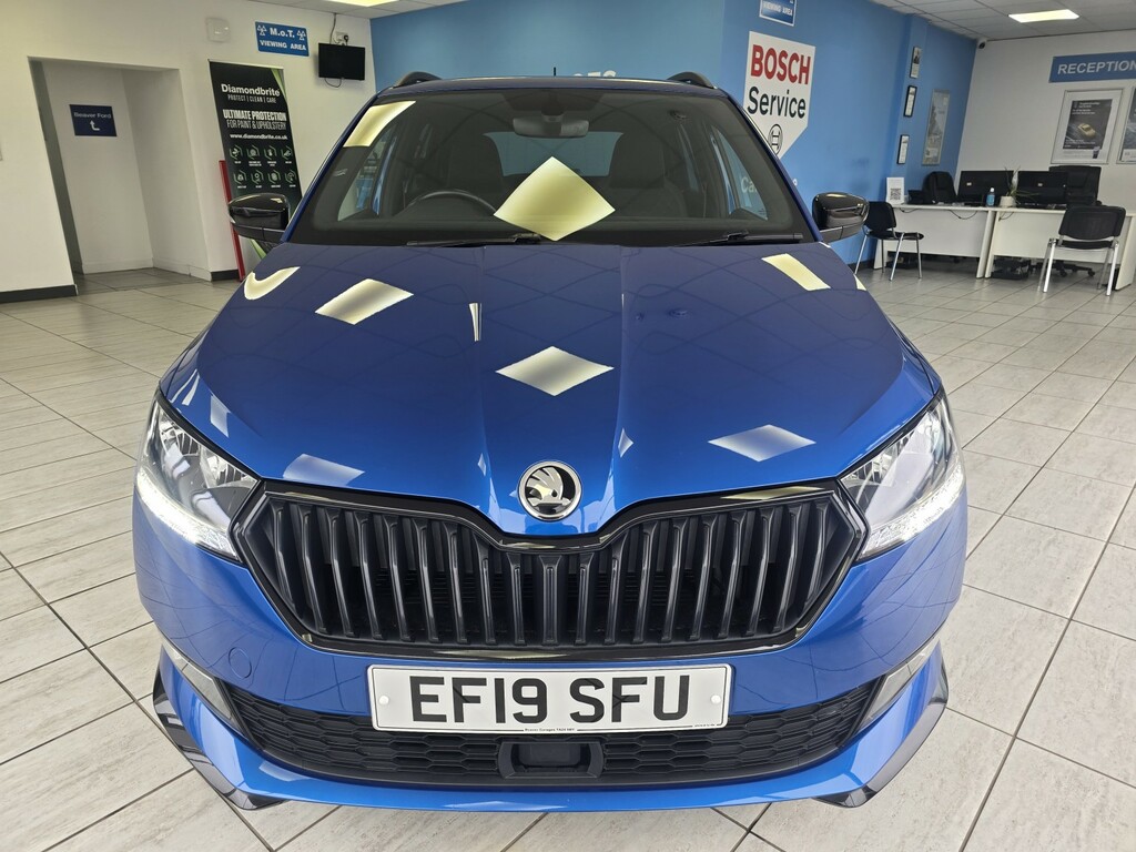 Skoda Fabia 1.0 Tsi Monte Carlo Estate EF19SFU Blue #2