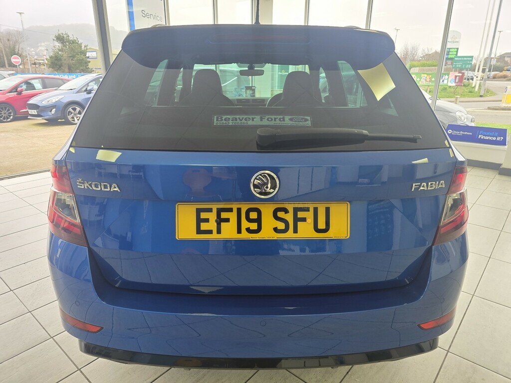 Skoda Fabia 1.0 Tsi Monte Carlo Estate EF19SFU Blue #6