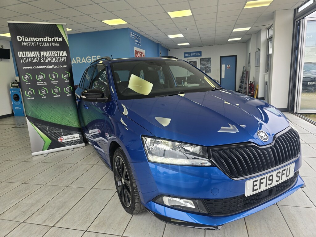 Skoda Fabia 1.0 Tsi Monte Carlo Estate Blue