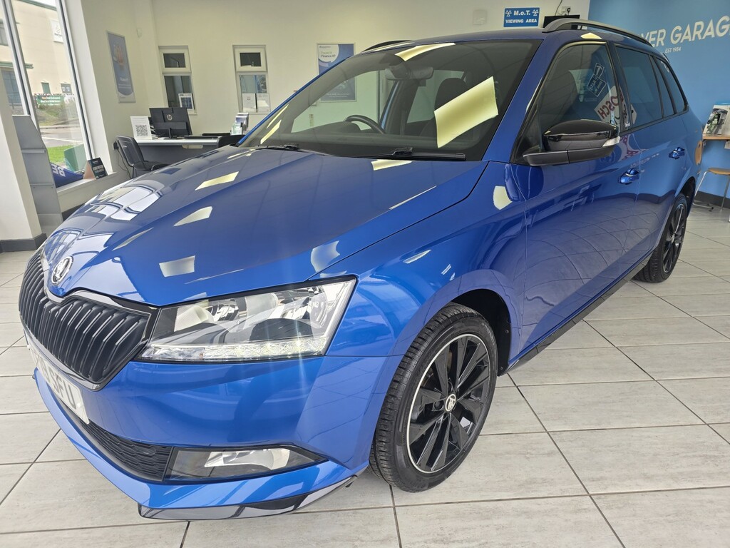 Skoda Fabia 1.0 Tsi Monte Carlo Estate EF19SFU Blue #3