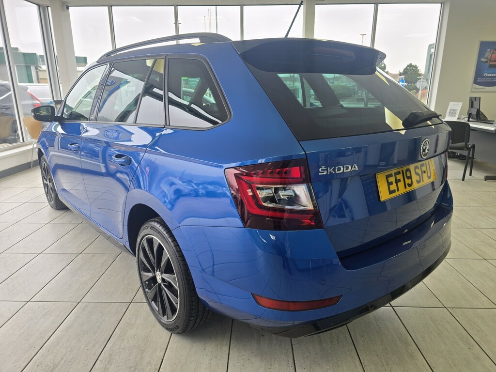 Skoda Fabia 1.0 Tsi Monte Carlo Estate EF19SFU Blue #5