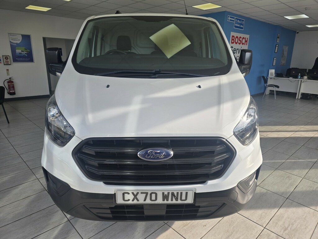 Ford Transit Custom 2.0 280 Ecoblue Leader CX70WNU White #2