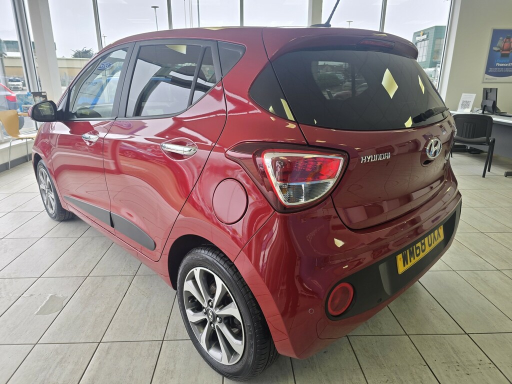 Hyundai I10 1.2 I10 Prem Se 1.2 At My19 Red #5