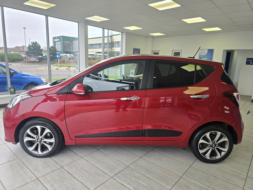 Hyundai I10 1.2 I10 Prem Se 1.2 At My19 Red #4