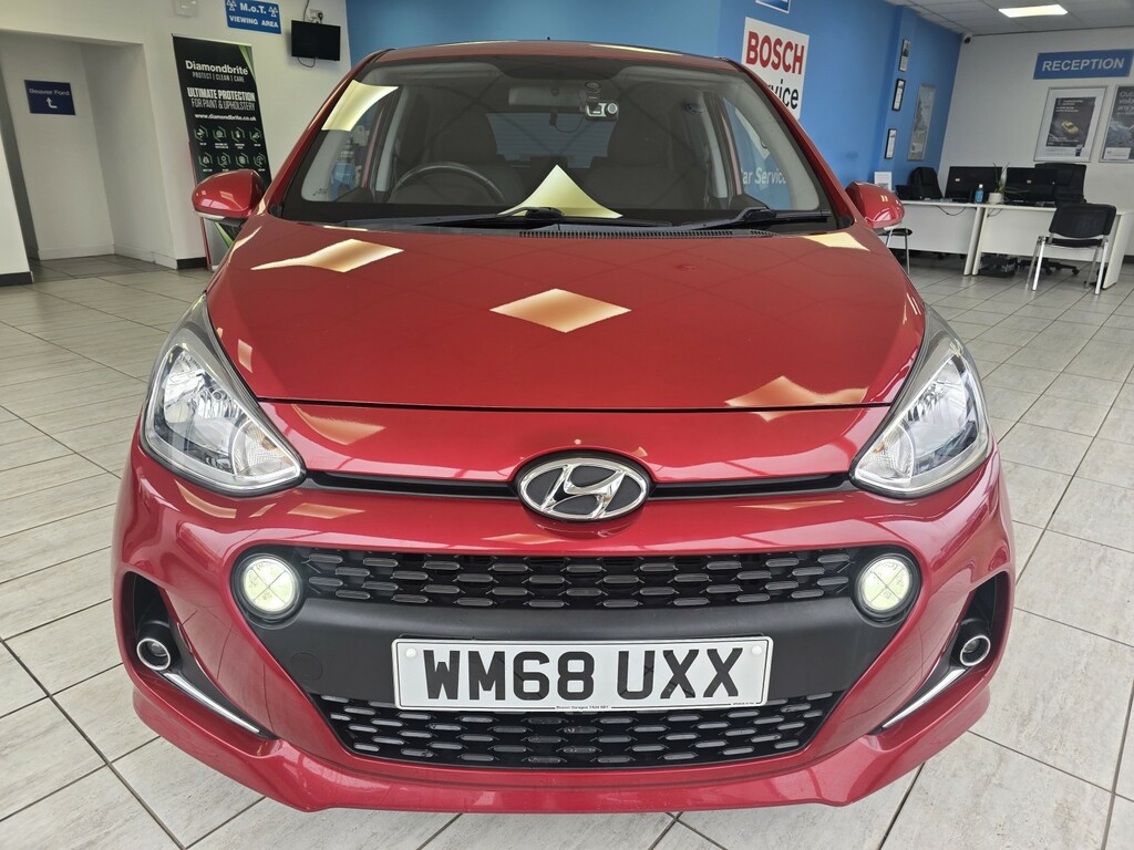 Hyundai I10 1.2 I10 Prem Se 1.2 At My19 Red #2