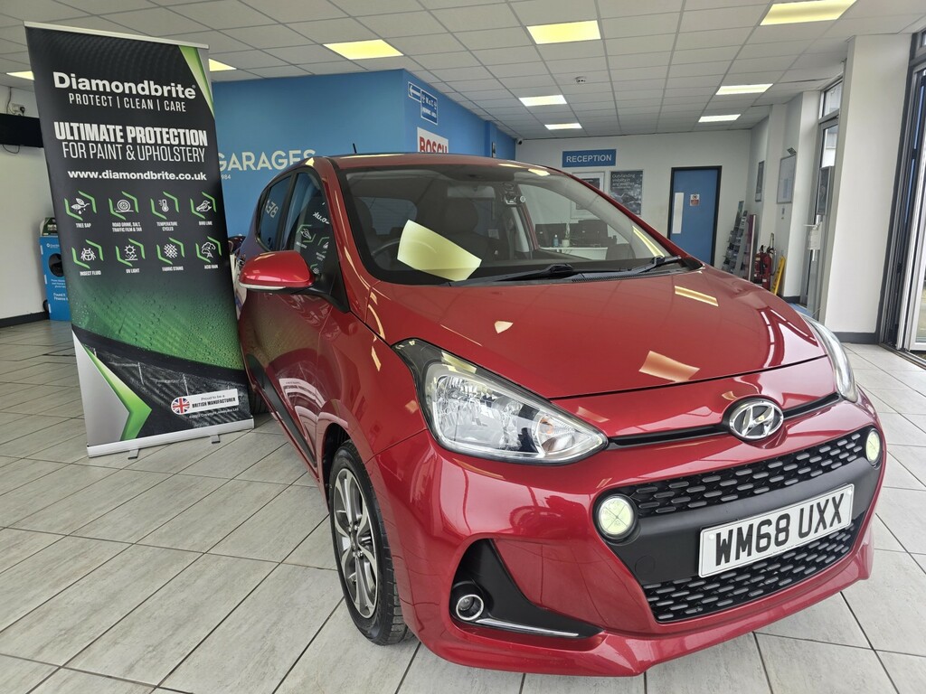 Hyundai I10 1.2 I10 Prem Se 1.2 At My19 Red