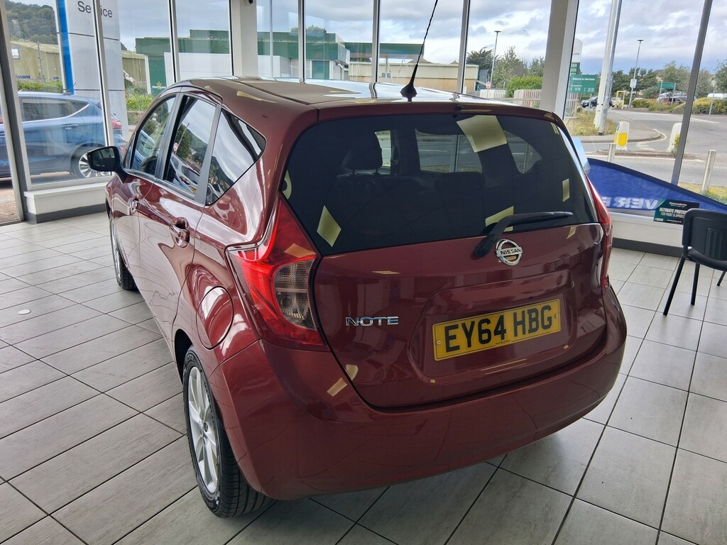 Nissan Note 1.2 Dig-s Tekna Red #3