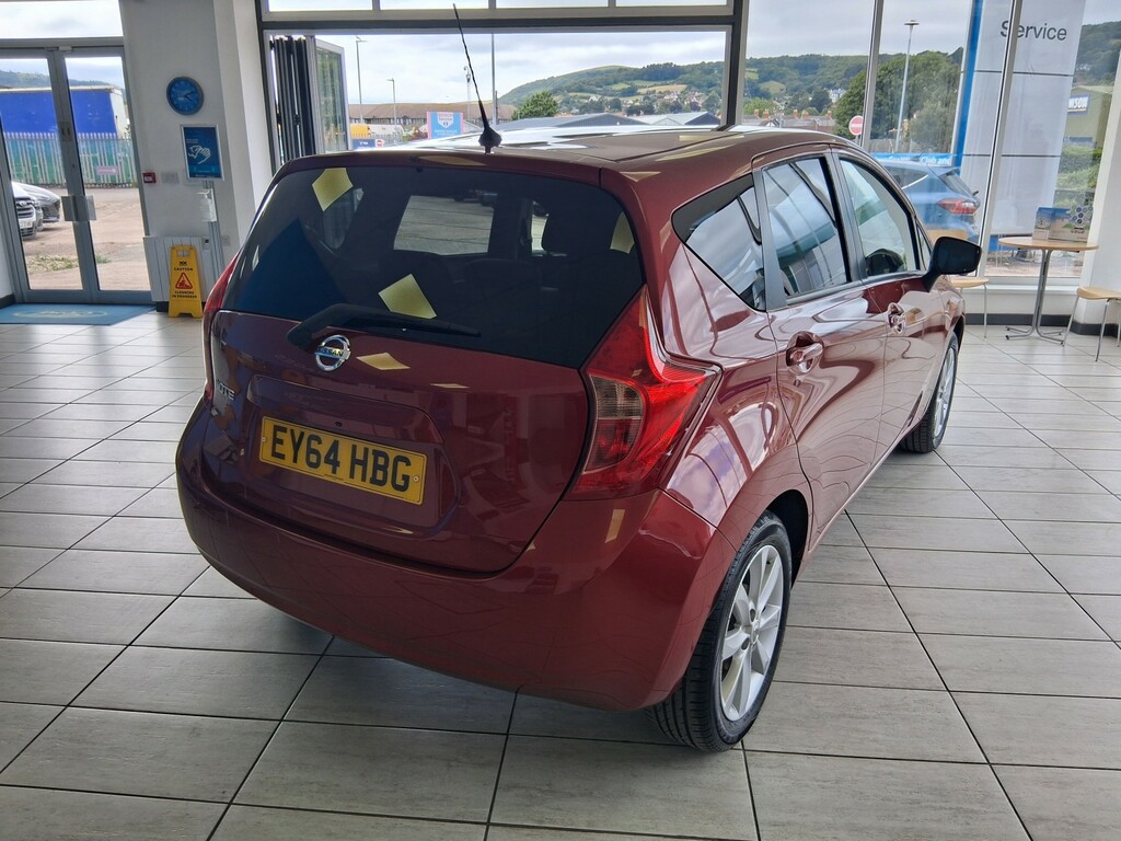 Nissan Note 1.2 Dig-s Tekna Red #4