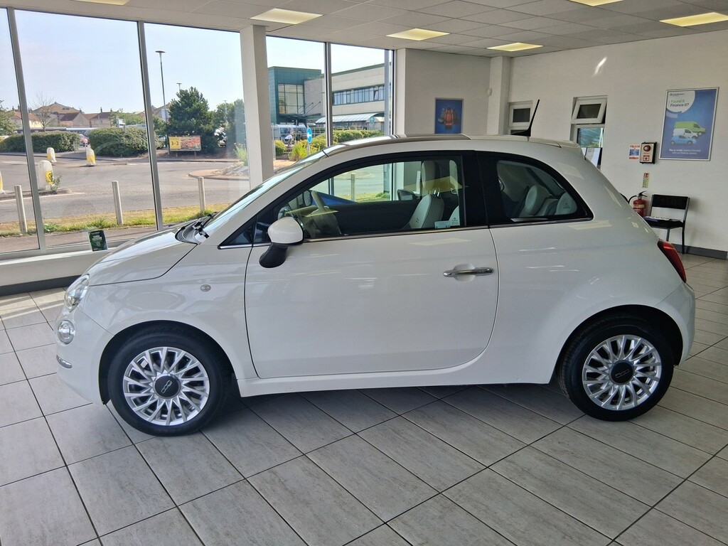 Fiat 500 1.2 500 My17 1.2 69Hp Lounge White #6