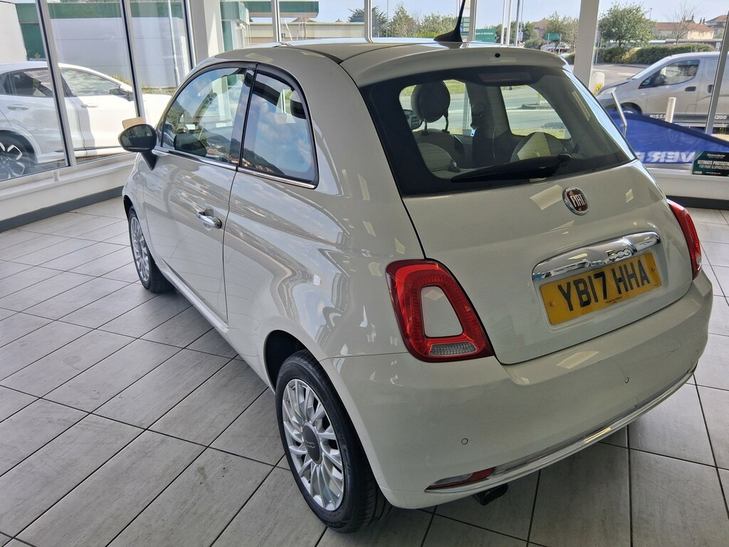 Fiat 500 1.2 500 My17 1.2 69Hp Lounge White #3