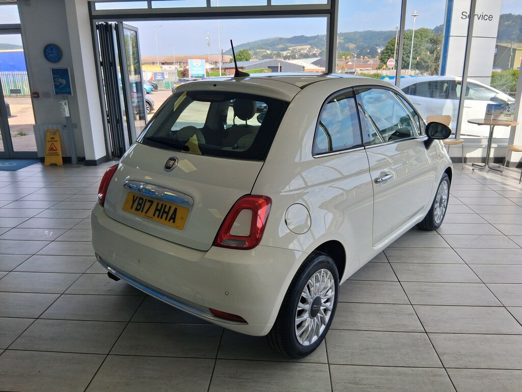 Fiat 500 1.2 500 My17 1.2 69Hp Lounge White #4
