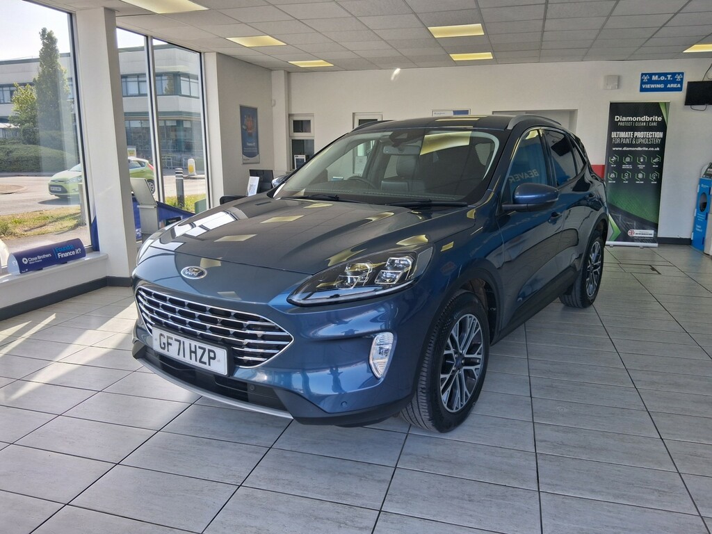 Ford Kuga 1.5 Ecoblue Titanium Edition Blue #2