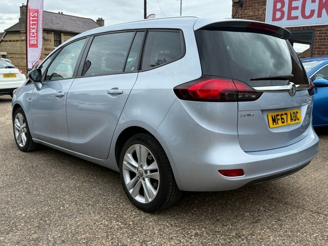 Vauxhall Zafira Tourer Turbo Sri Mpv Silver #5