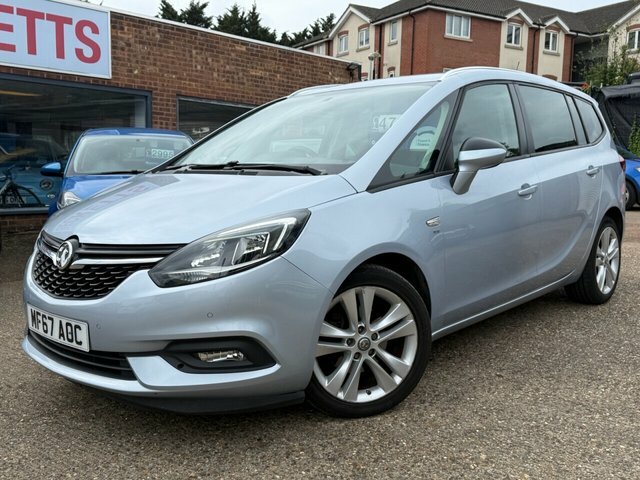 Vauxhall Zafira Tourer Turbo Sri Mpv Silver #3