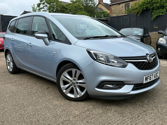 Vauxhall Zafira Tourer Turbo Sri Mpv Silver