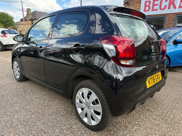 Peugeot 108 Active Hatchback Black #5