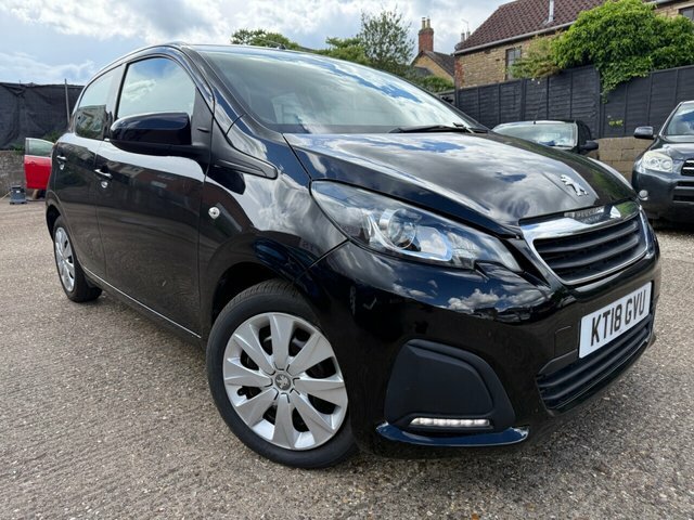 Peugeot 108 Active Hatchback Black
