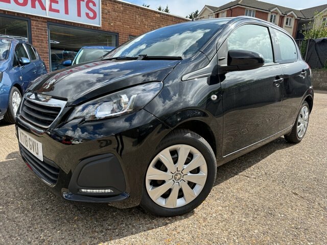 Peugeot 108 Active Hatchback Black #3