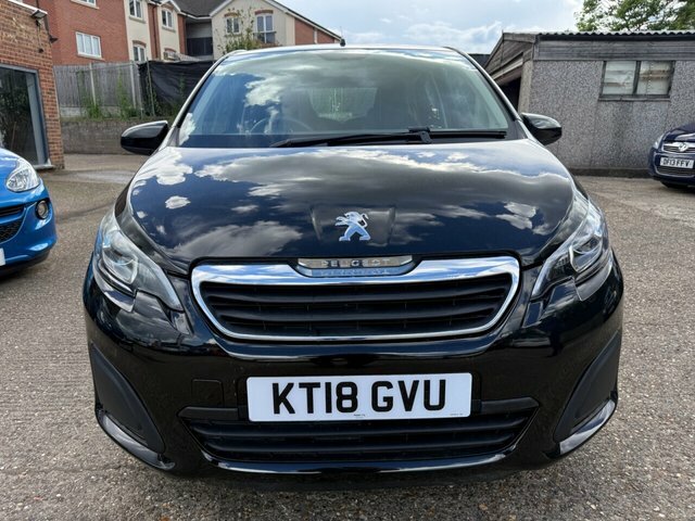 Peugeot 108 Active Hatchback Black #2