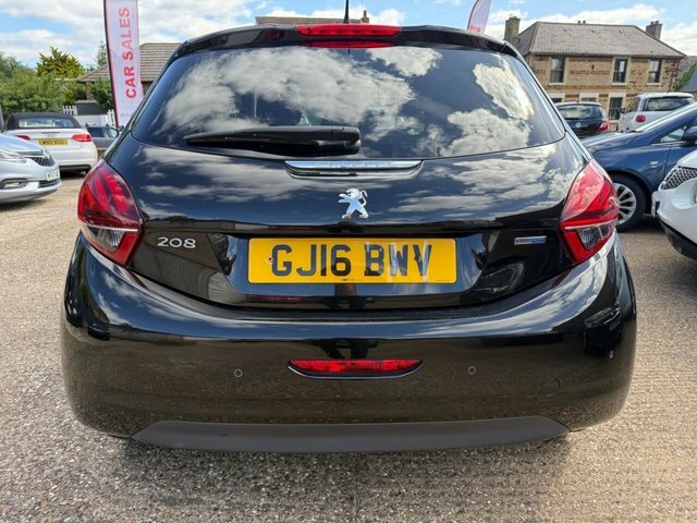 Peugeot 208 Bluehdi Allure Hatchback GJ16BWV Black #6