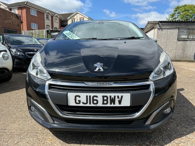 Peugeot 208 Bluehdi Allure Hatchback GJ16BWV Black #2