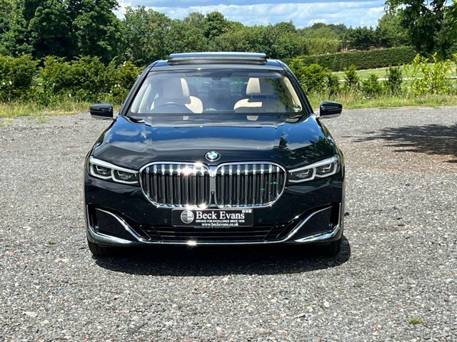 BMW 7 Series 3.0 740Li Saloon RX22EPJ Black #2