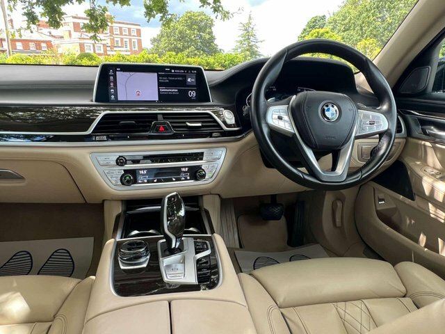 BMW 7 Series 3.0 740Li Saloon RX22EPJ Black #3