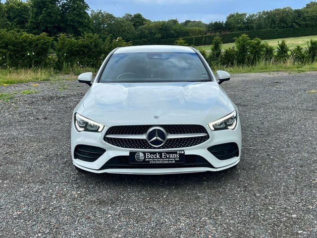 Mercedes-Benz CLA Class 1.3 Cla180 Amg Line WF22DPK White #2