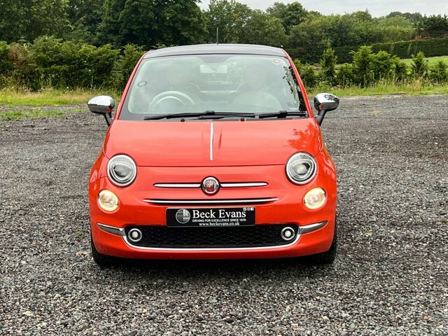 Fiat 500 1.2 Anniversario Hatchback Red #2