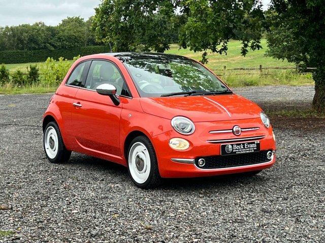 Fiat 500 1.2 Anniversario Hatchback Red #4