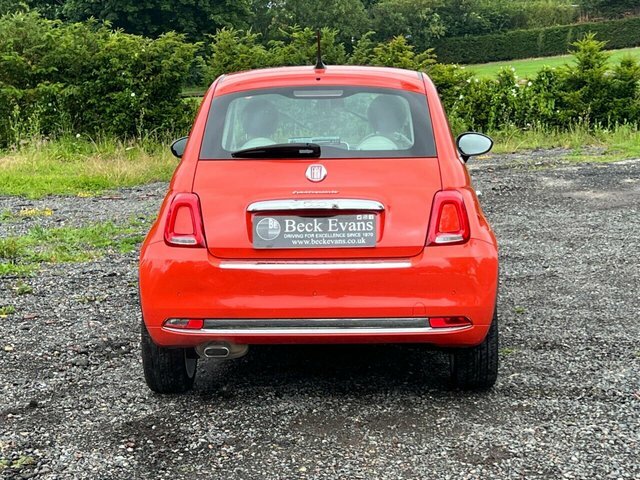Fiat 500 1.2 Anniversario Hatchback Red #6